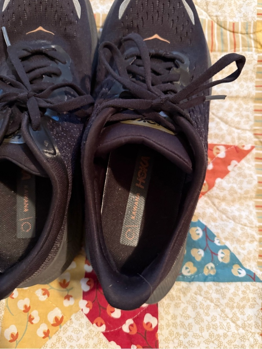 Hoka One One Black Athletic Sneakers - Picture 4 of 4